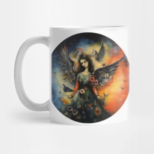 Povitrulya mountain winds daughter. Ukrainian folklore love angel Mug